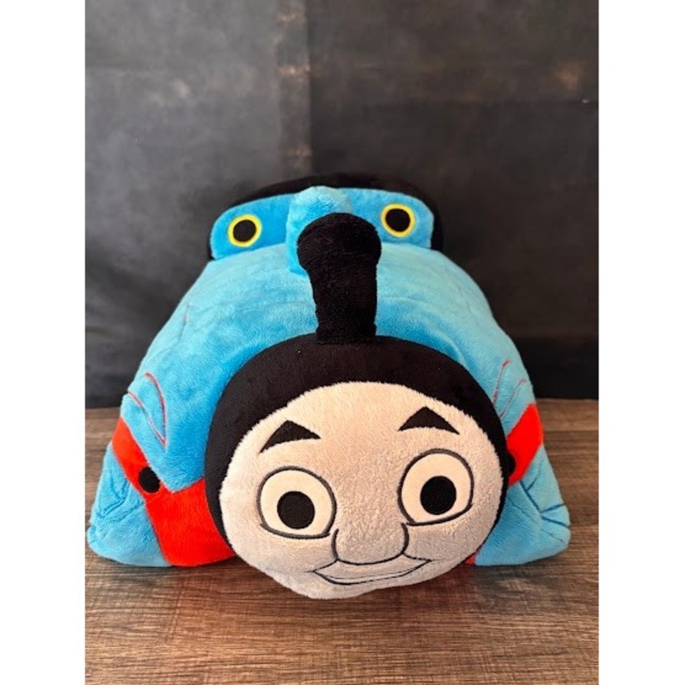 Thomas the Tank Engine Pillow Pet Plush‎ Toy Blue Red Childrens Bedding